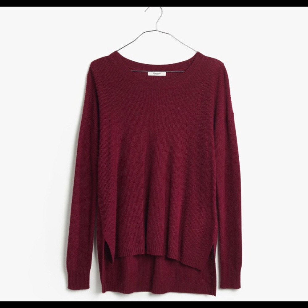 Madewell Women’s Pullover hi-lo sweater